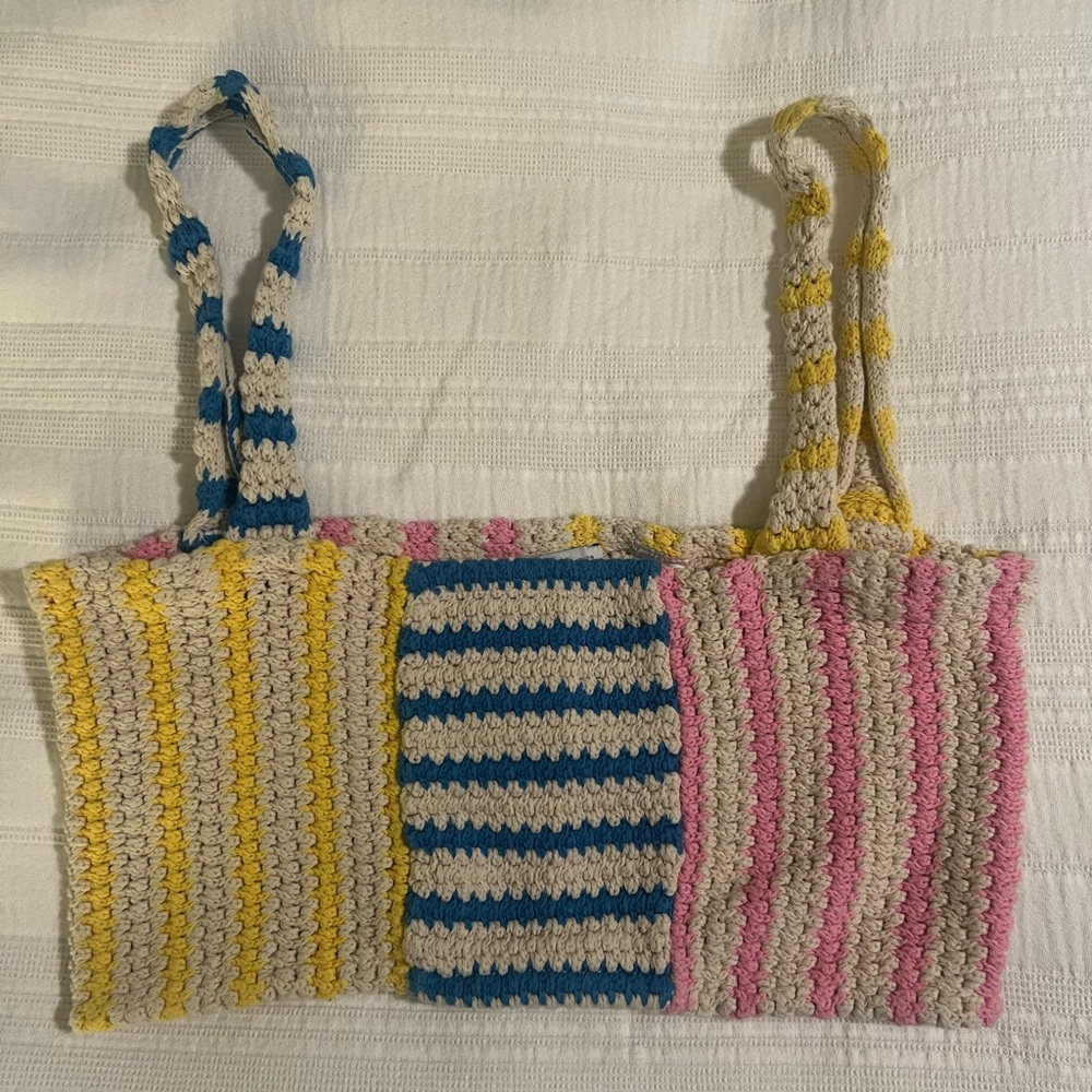 Zara knit crop top! Size L! - Picture 2 of 5